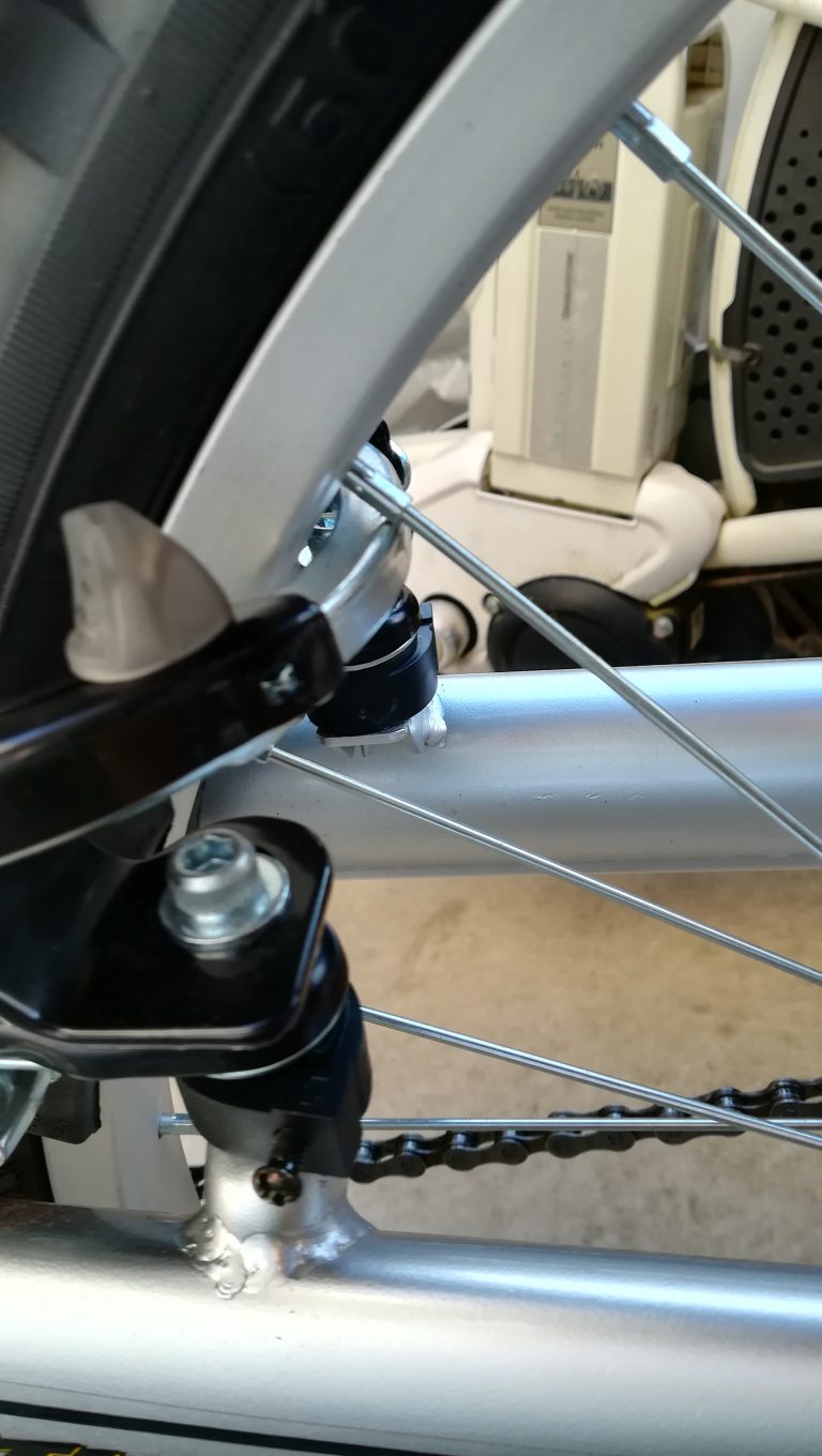 自転車の鍵 リング 取り付け方
